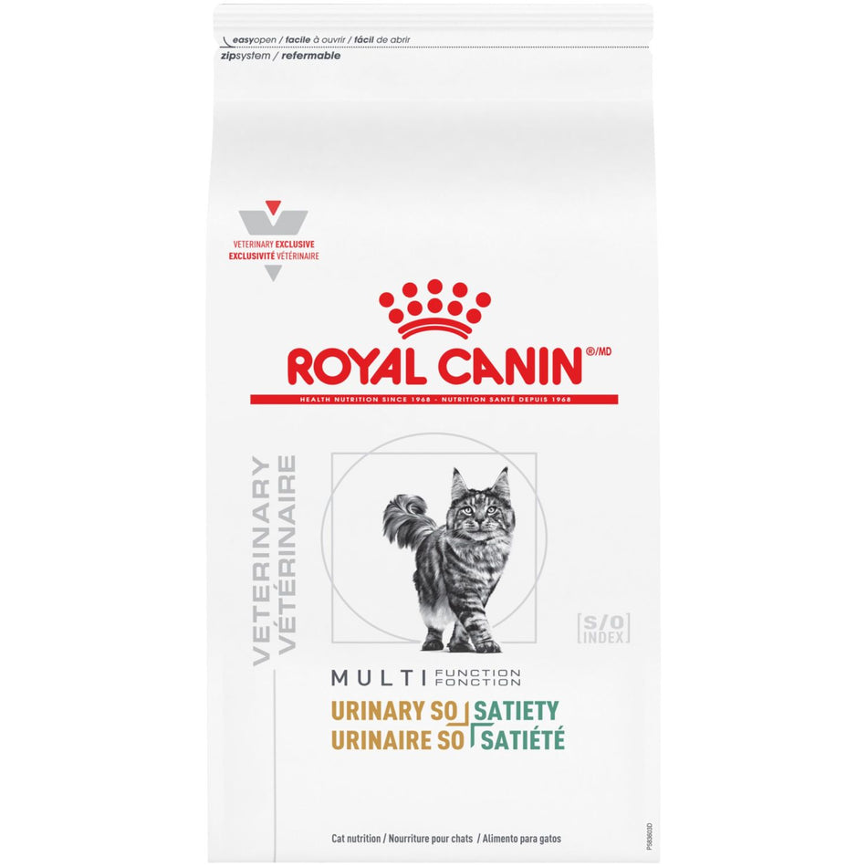 Royal Canin Veterinary Diet - Urinary + Satiety Dry Cat Food, 6.6 lb Bag